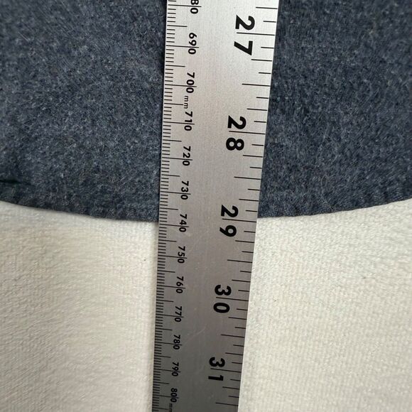 Woolrich Button Down Shirt Mens L Midnight Blue Heather Long Sleeve Pocket - Picture 12 of 13